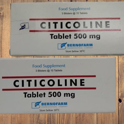 Jual VITAMIN OTAK CITICOLINE 500MG TABLET PER BOX ISI 3 STRIP | Shopee ...