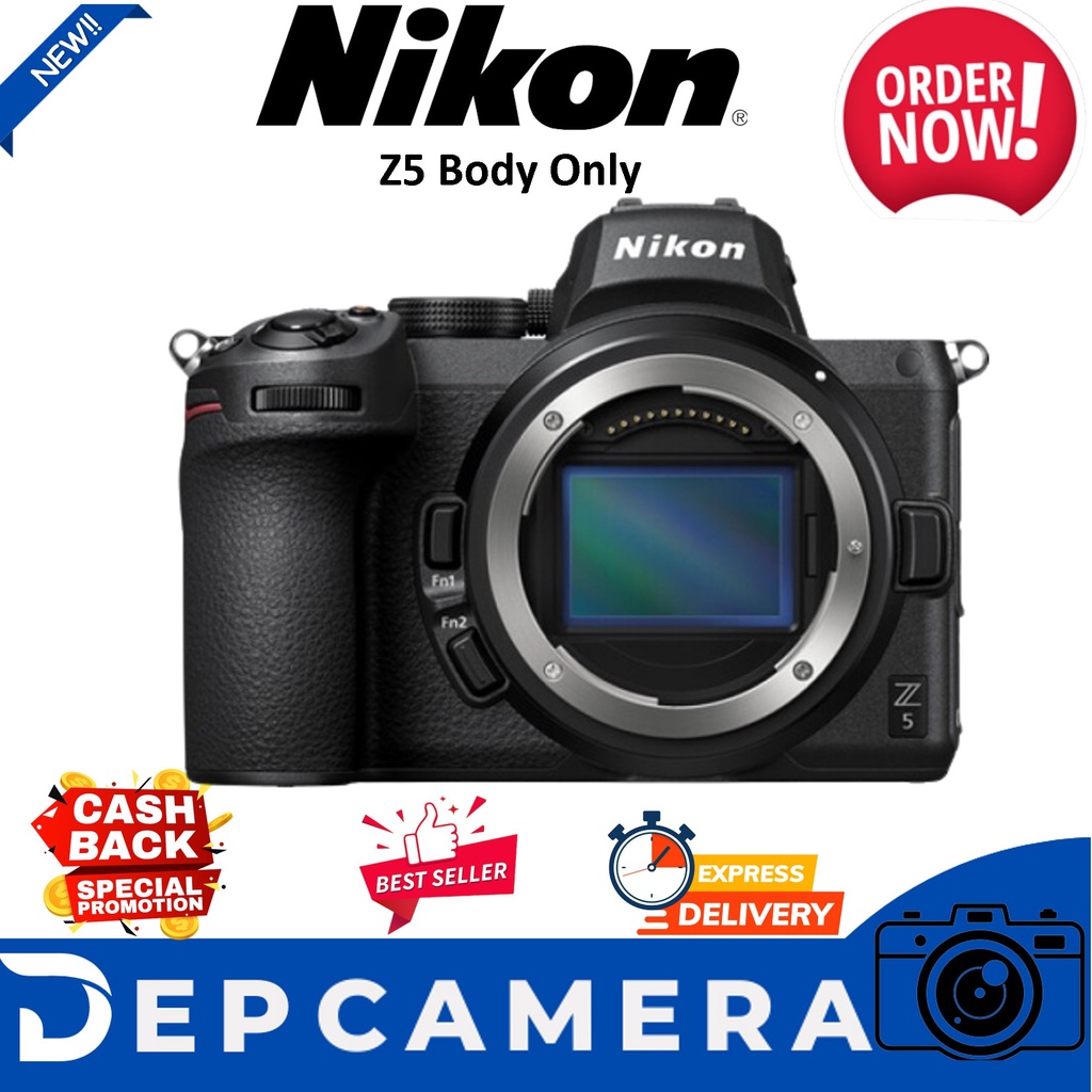Jual Nikon Z5 Body Only Kamera Mirrorless / Nikon Z5 - Body Only ...