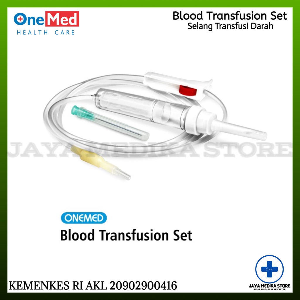 Jual Blood Set Onemed Selang Transfusi Darah Eceran | Shopee Indonesia