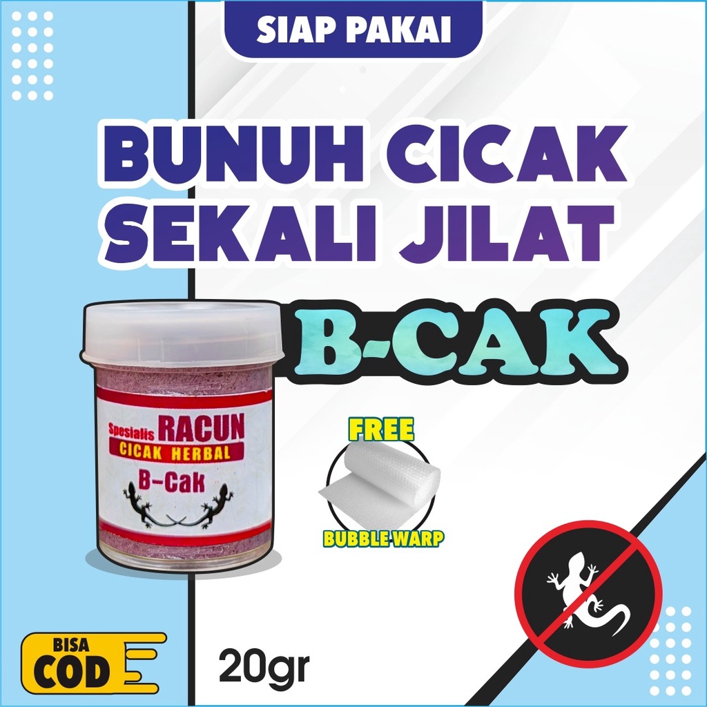 Jual Racun Cicak B-CAK Sekali Jilat Cicak Tewas | Shopee Indonesia