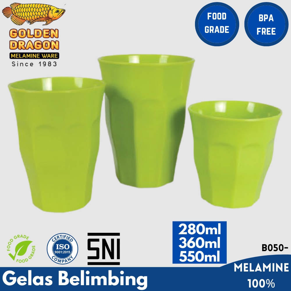 Jual Gelas Melamine Golden Dragon Mug Gelas Plastik Melamine 280 360 550ml Shopee Indonesia 3709