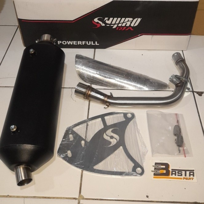 Jual Knalpot Shijiro Standar Racing Vespa Sprint Primavera Lx S 3V Iget ...