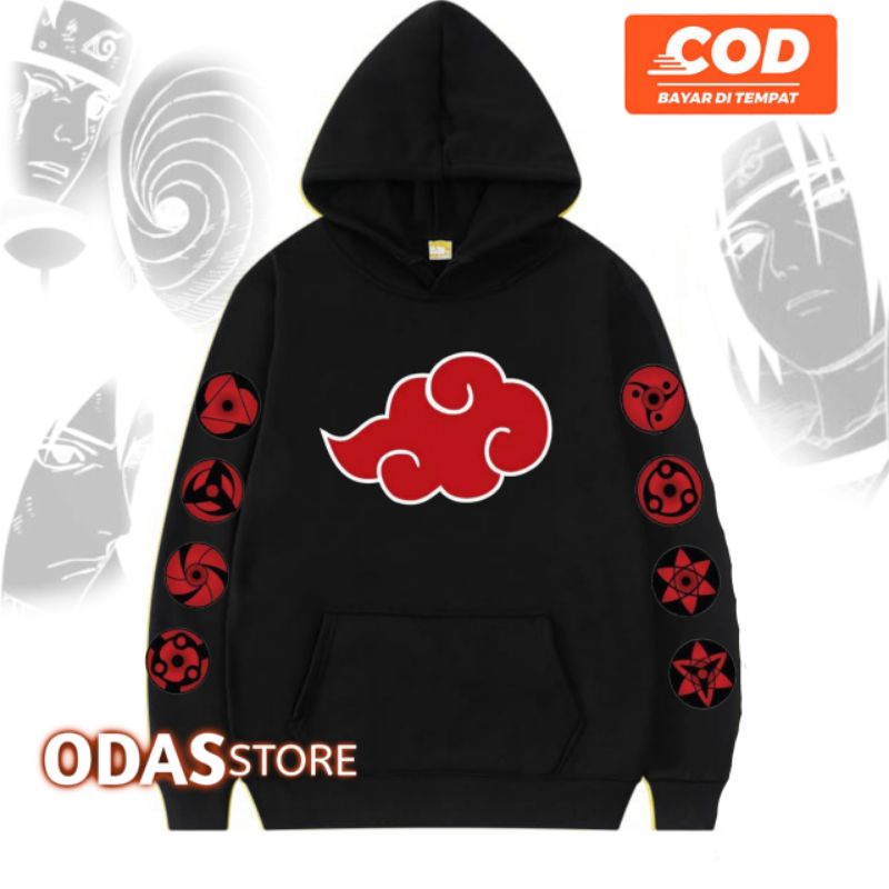 Jual jaket Hoodie sweater anak Akatsuki uchiha Itachi jaket anak