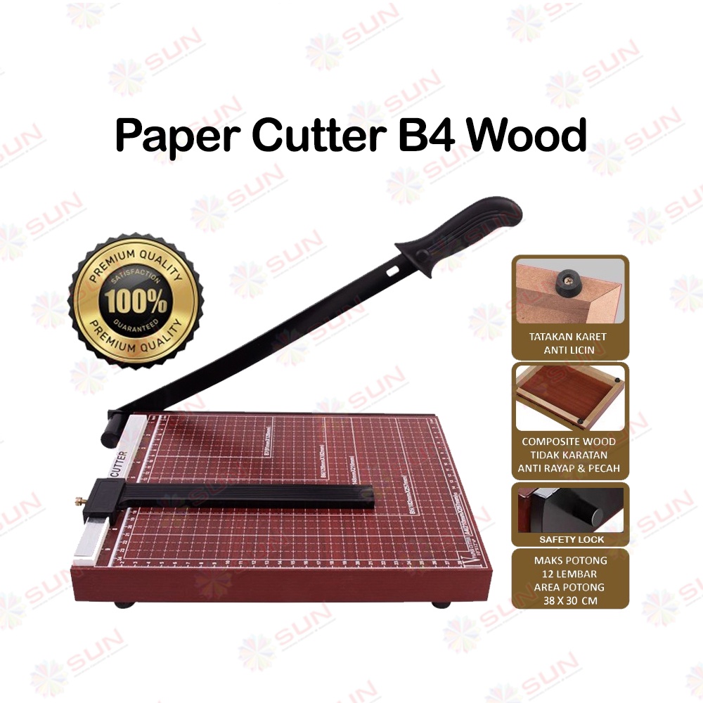 Jual Paper Cutter Folio F4 B4 Alat Potong Mesin Pemotong Kertas
