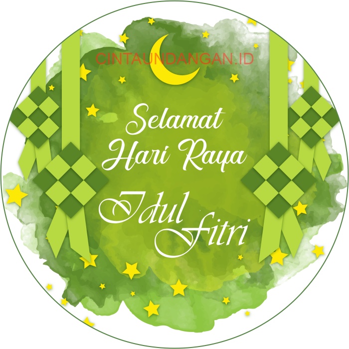 Jual Stiker Ucapan Selamat Hari Raya Idul Fitri Shopee Indonesia