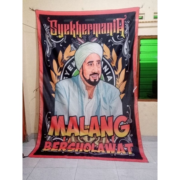 Jual UMBUL UMBUL BENDERA FULL PRINTING SYEKHERMANIA Shopee Indonesia