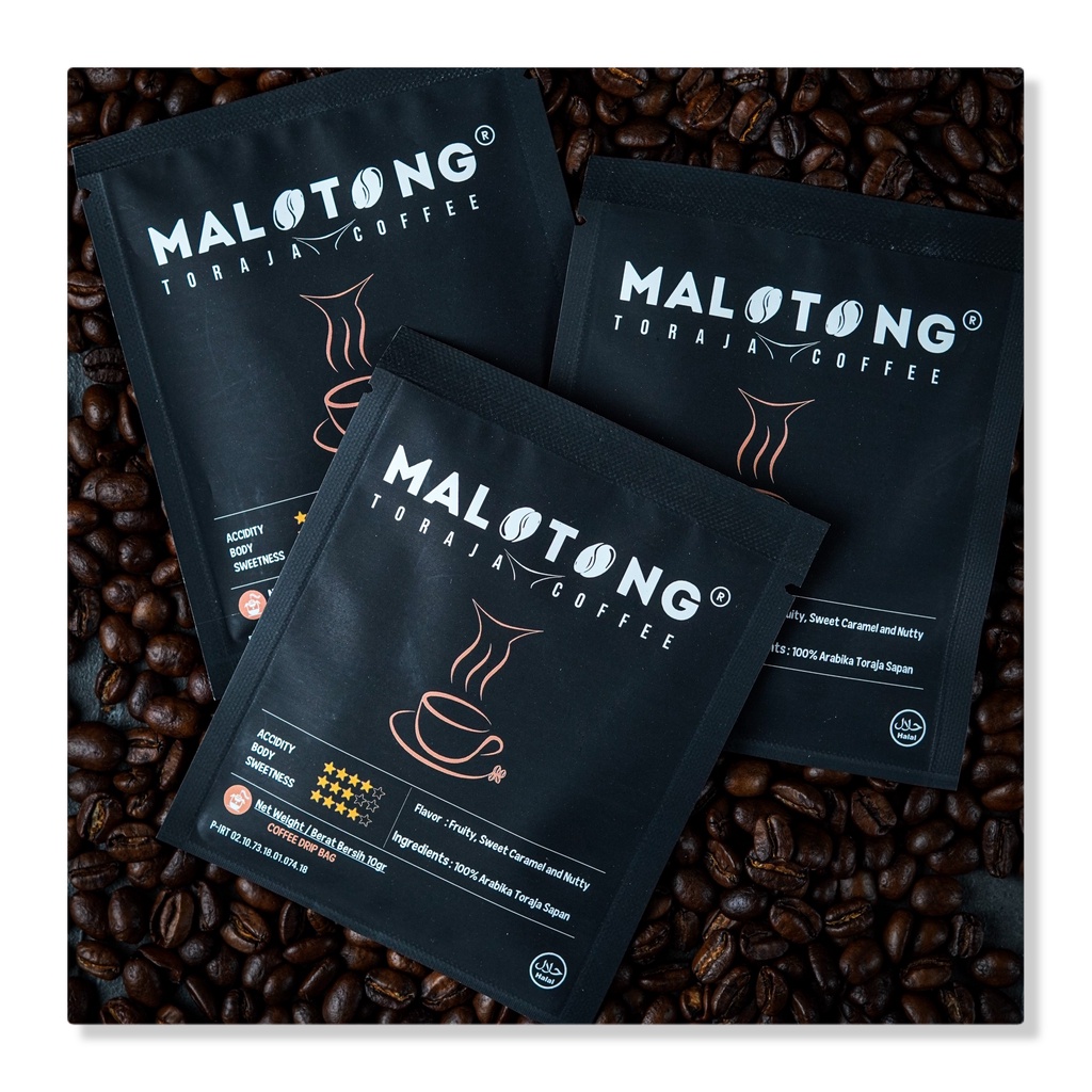 Jual Malotong Coffee Drip Robusta Kopi Drip Robusta Premium Kopi Toraja Drip Bag Filter