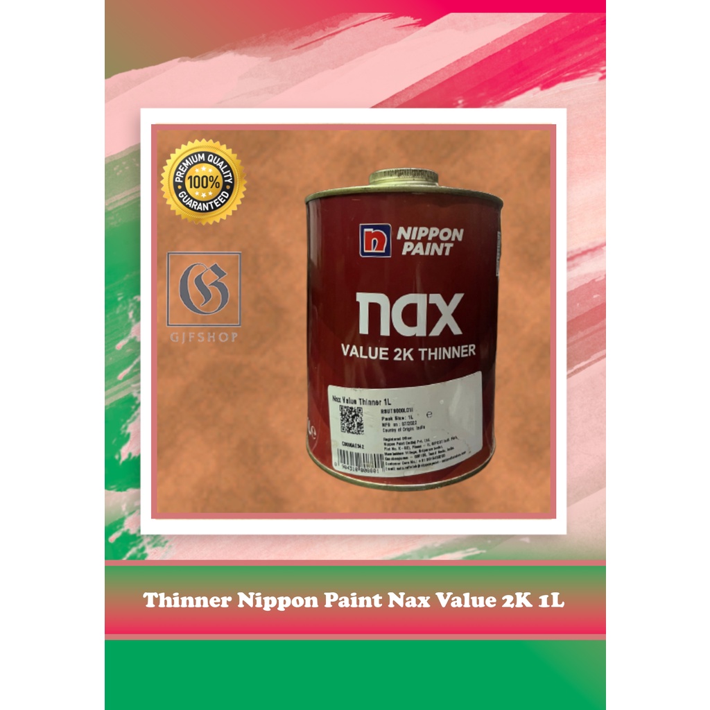 Jual Thinner Nippon Paint Nax Value 2K 1L Shopee Indonesia