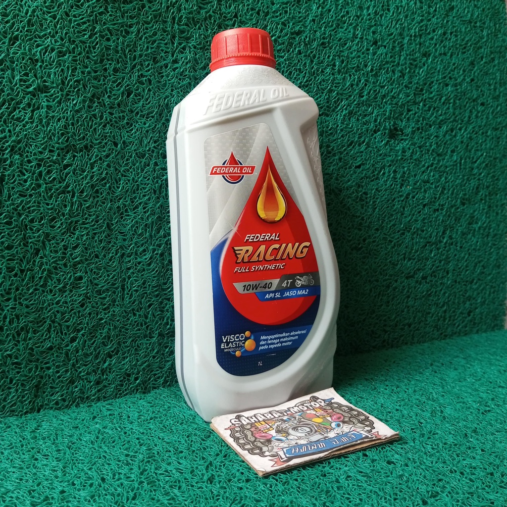 Jual OLI FEDERAL RACING 10W-40 ISI 1 LITER | Shopee Indonesia
