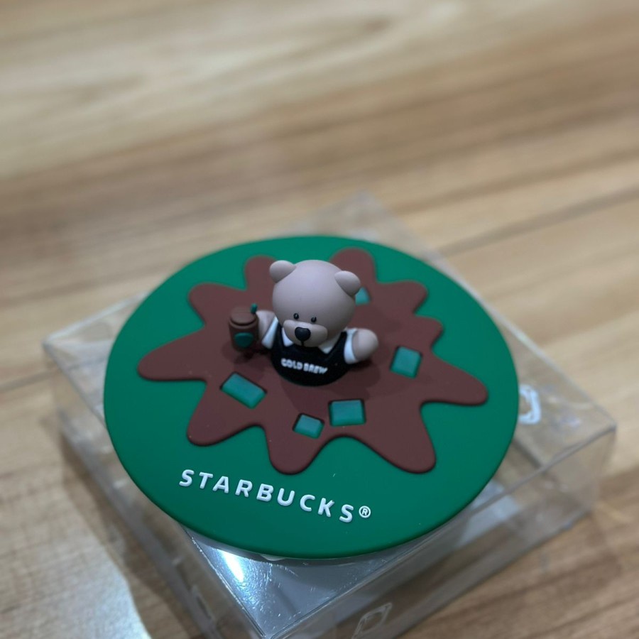 Jual Tutup Gelas Silicone Starbucks Starbucks Bearista Cup Lid Original Shopee Indonesia 7174