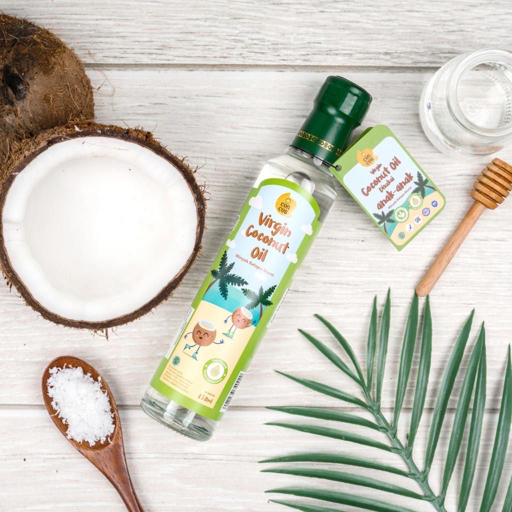 Jual Concos Virgin Coconut Oil Kids VCO Minyak Kelapa 250ml Shopee