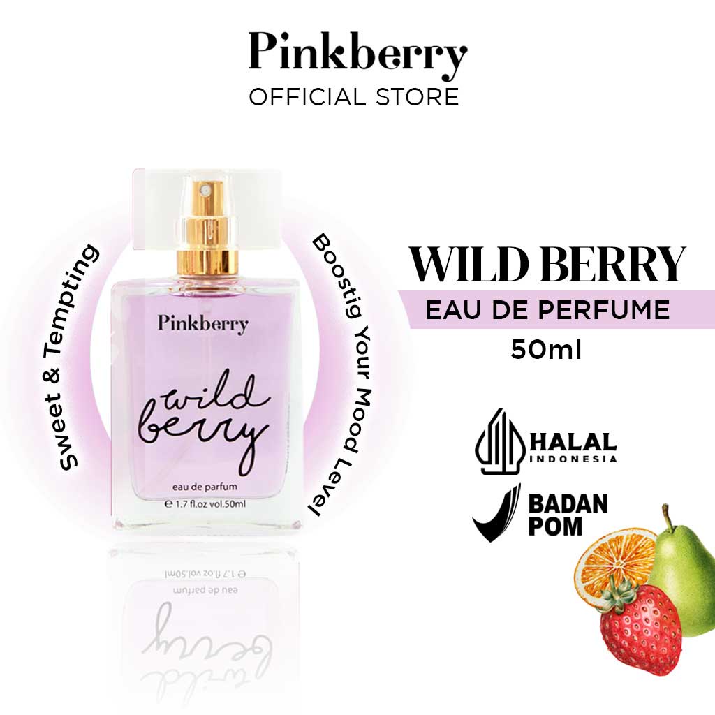 Jual PINKBERRY Eau de Parfum Wild Berry 50ml Shopee Indonesia