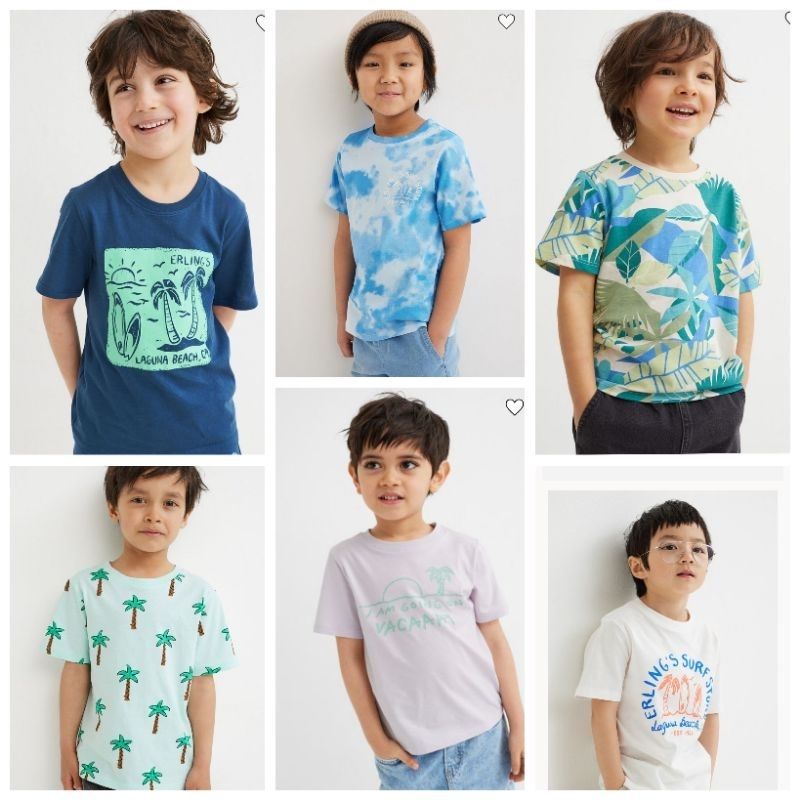 Little M Animal Print Kaos Anak Laki-laki main image 1