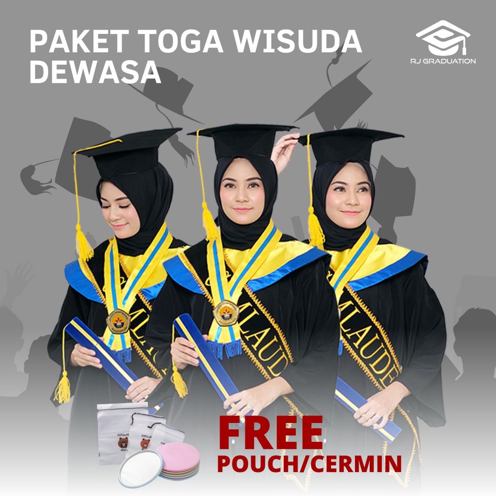 Jual Paket Toga Wisuda / Jual Paket Toga Wisuda / Paket Perlengkapan ...