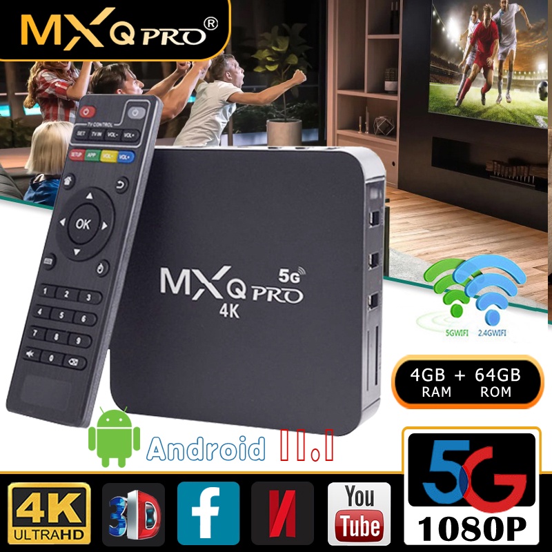 Jual Android Tv Box Ram 4gb Android 11 OS 5G 4gb+64gb & 8gb+128gb Stb ...