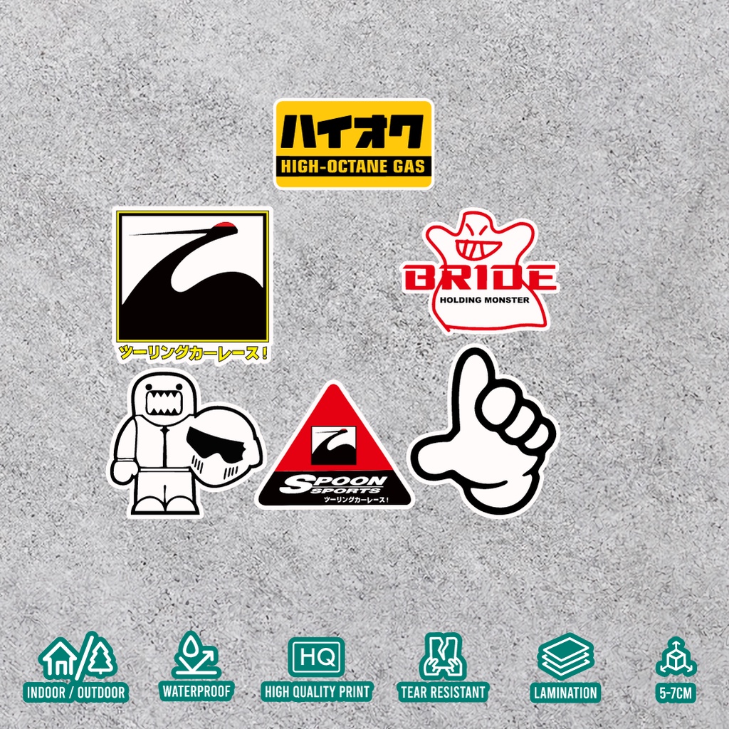 Jual Karimake Sticker Pack Jdm Japan Domestic Market Stiker Mobil