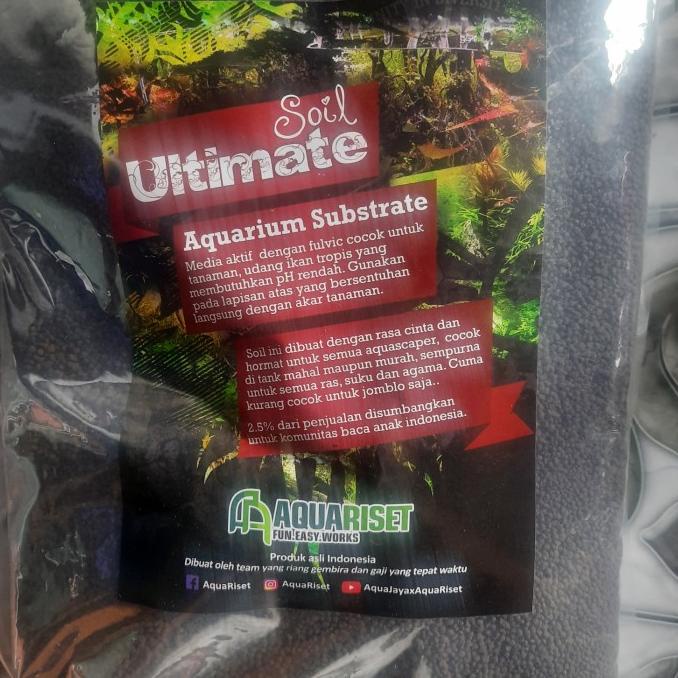 Jual Ultimate Soil Kg Aquariset Media Tanam Soil Ultimate Aquascape Shopee Indonesia