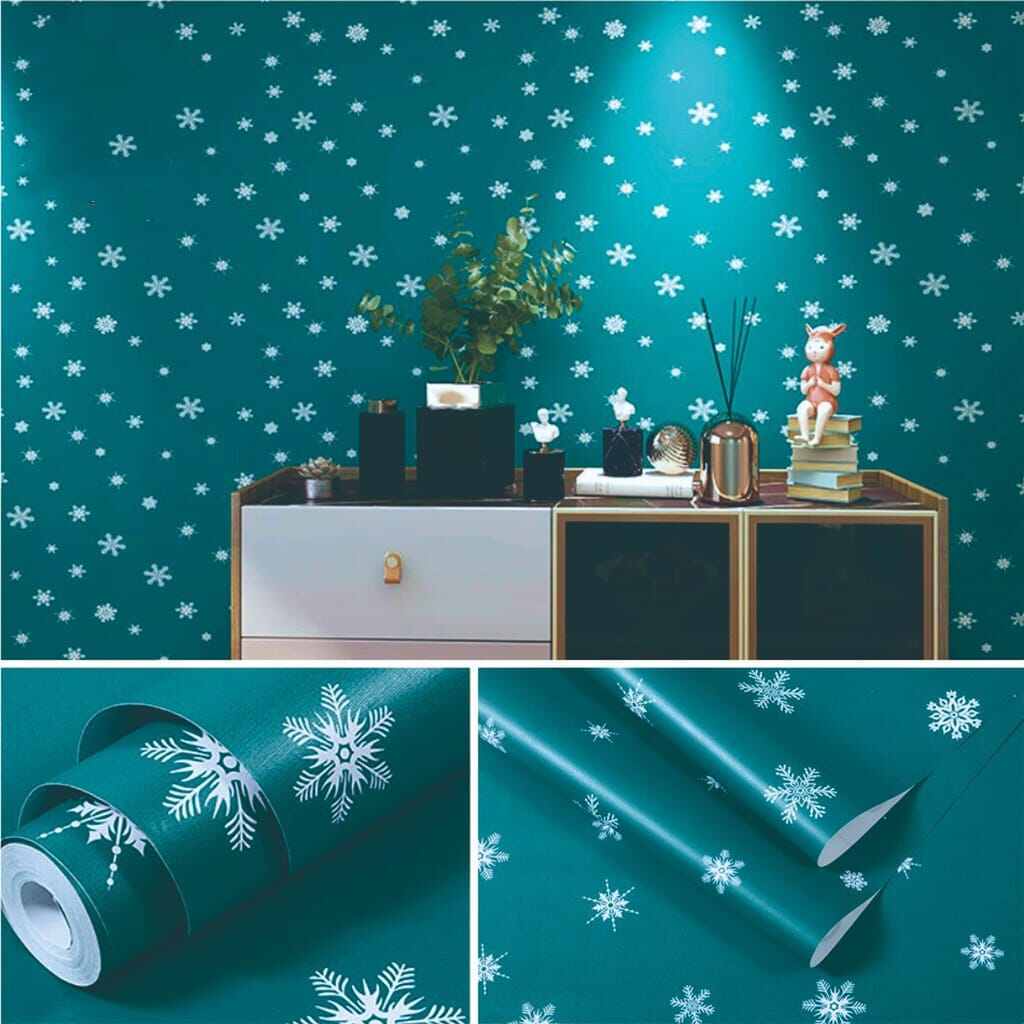 Jual Wallpaper Sticker Dinding ukuran real 45cm x 7,59m / Motif Polos