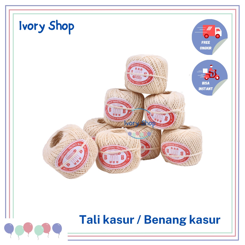 Jual Tali Kasur Benang Kasur Roll Cap Peniti Gulungan Warna Putih Shopee Indonesia