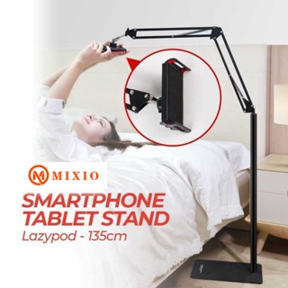 Jual Mixio S Lazypod Lantai M Stand Ranjang Phone Holder Hp Tablet Shopee Indonesia