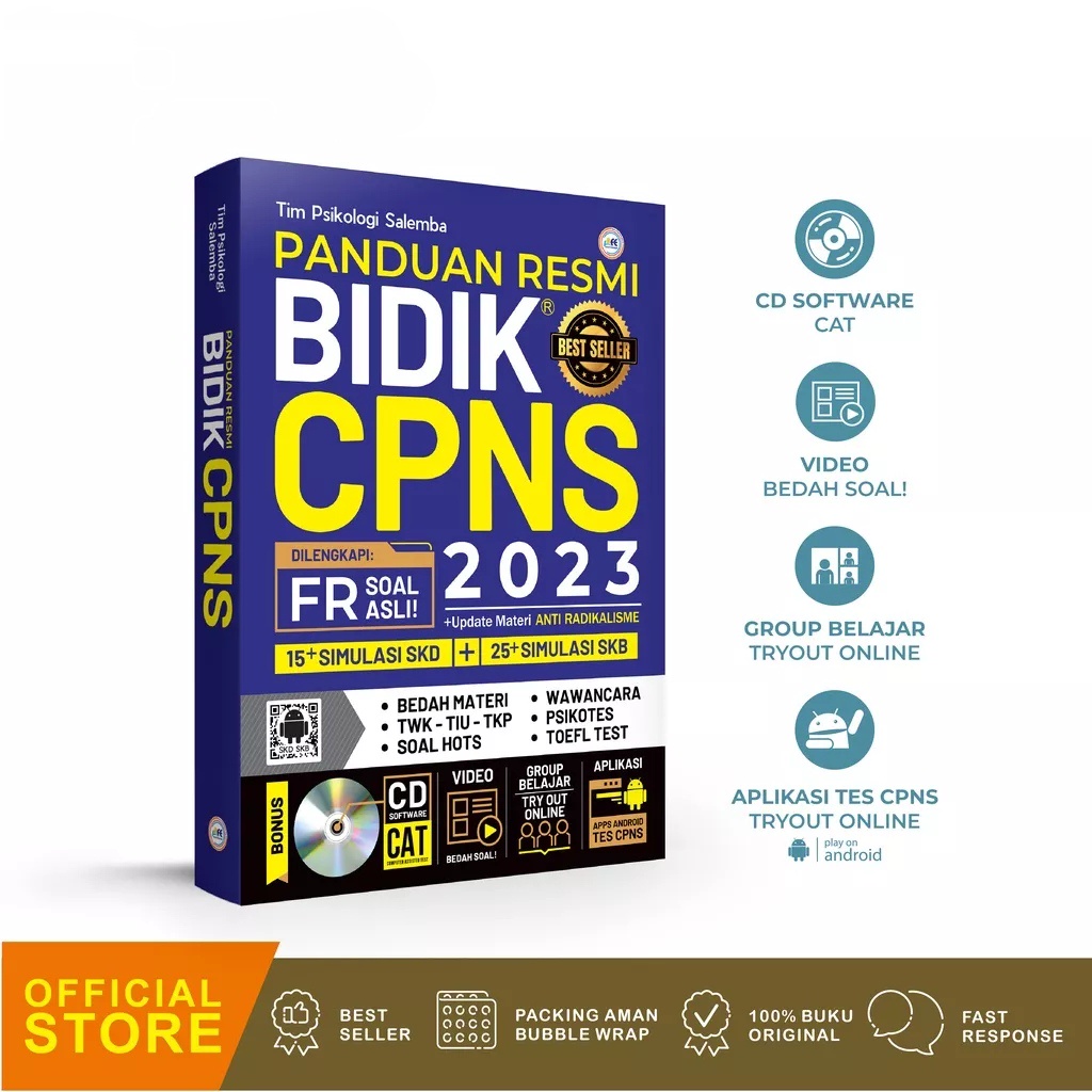 Jual Buku Panduan Resmi Bidik CPNS 2023 | Shopee Indonesia