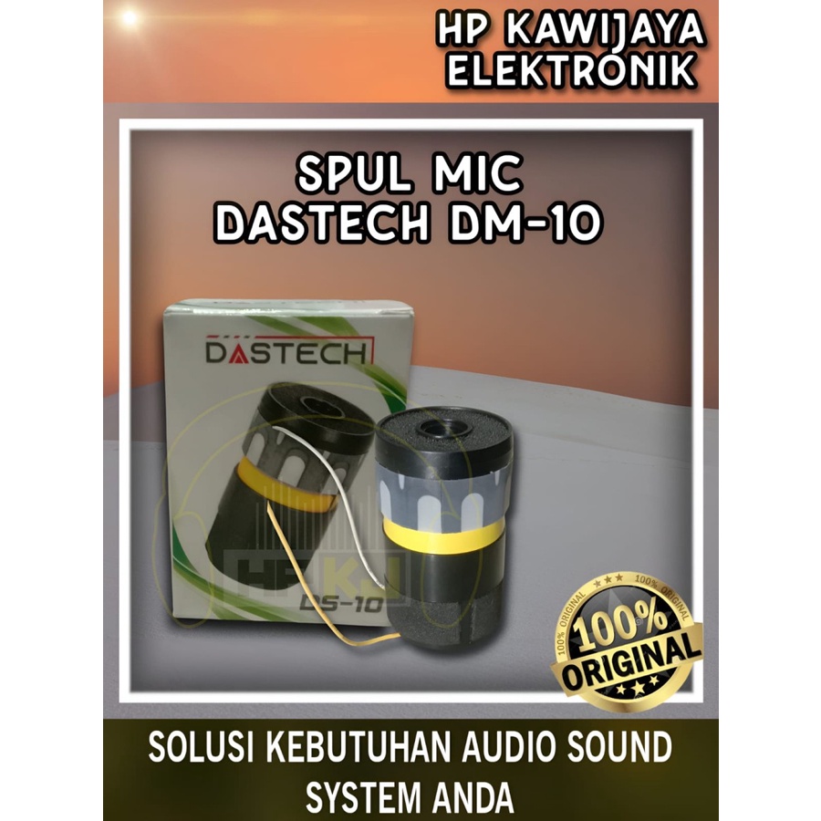 Jual SPOOL MICROPHONE MIC DASTECH DS-10 SPUL MIC DASTECH DS 10 | Shopee ...