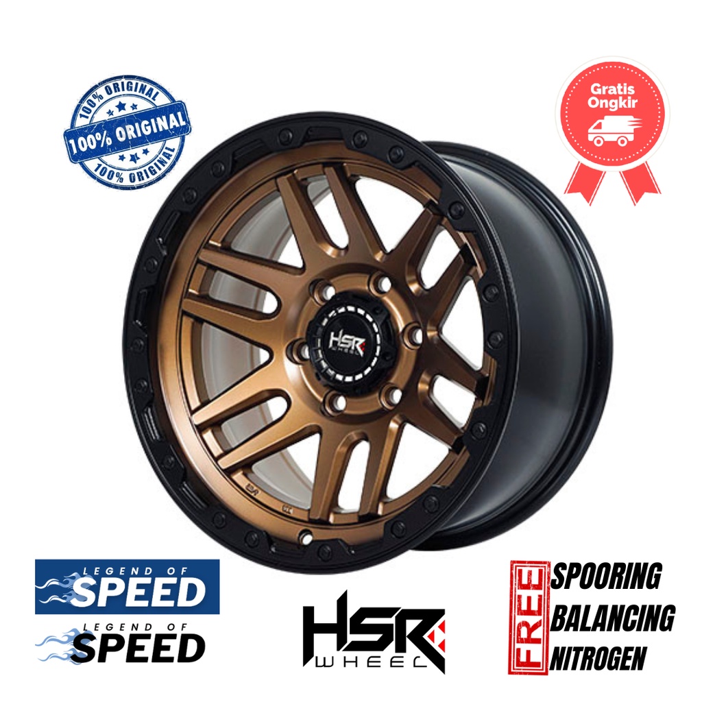 Jual Velg HSR Ring 17 Lubang 6x139,7 MC-803 | Shopee Indonesia