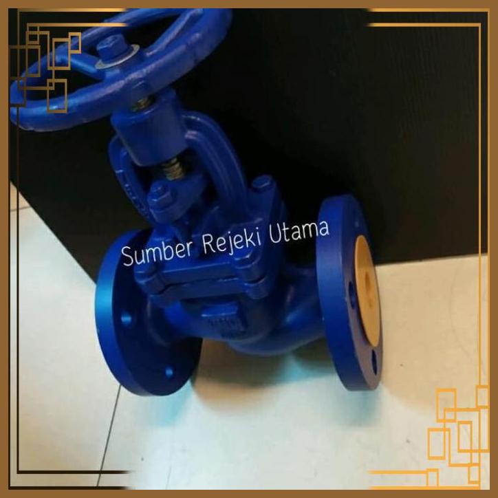 Jual Globe Valve Pn For Steam Cast Iron Flange Inch Dn Shopee Indonesia