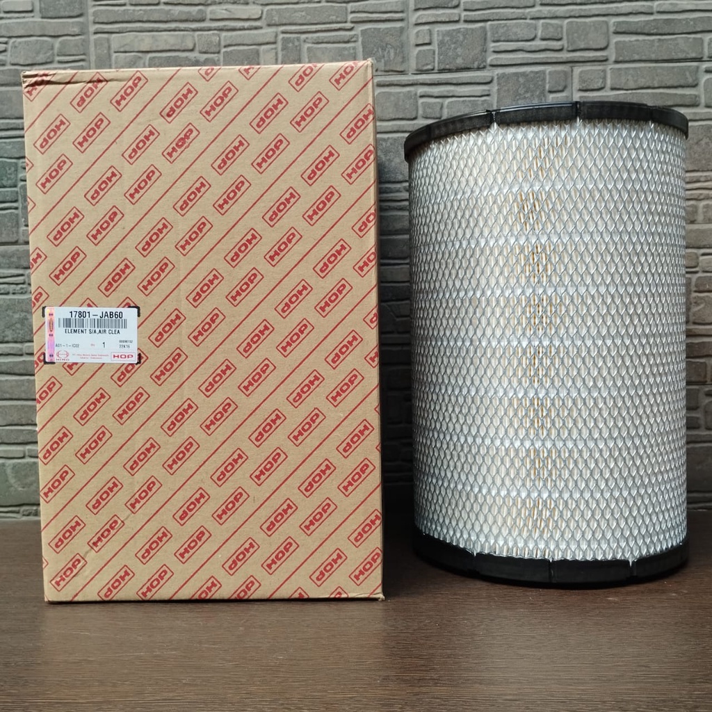 Jual FILTER UDARA ASLI GENUINE HINO LOHAN EURO 4 (17801-JAB60) | Shopee ...
