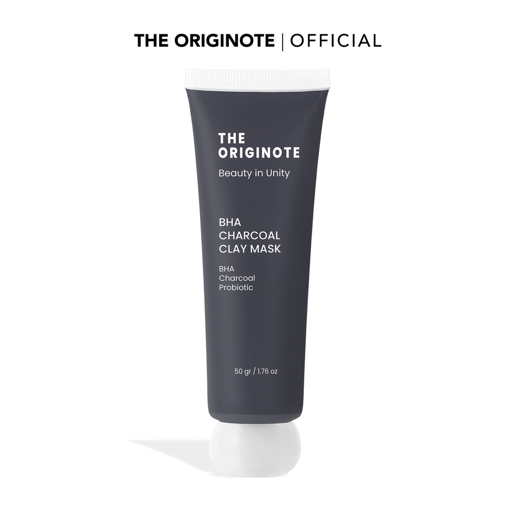 Jual (READY STOCK) The Originote BHA Charcoal Clay Mask Masker Wajah