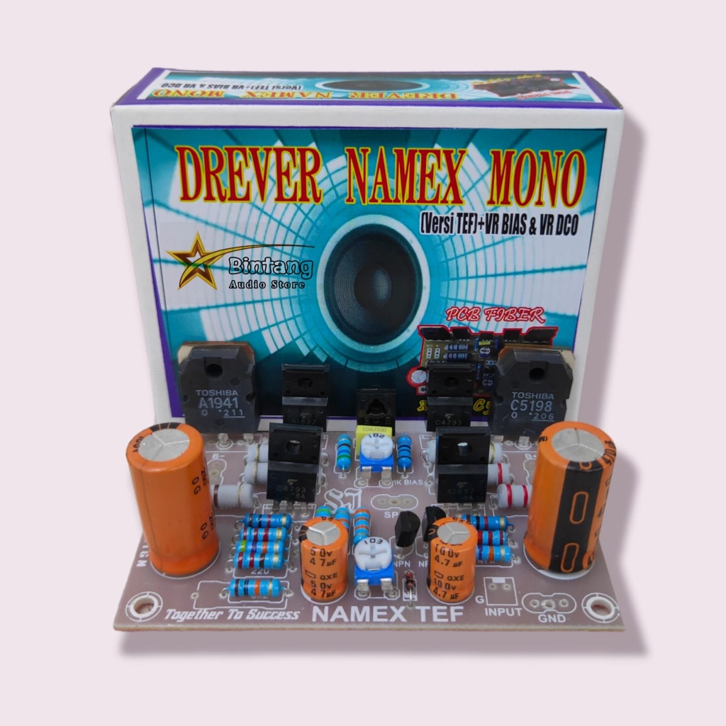 Jual Driver Power Amplifier NAMEC / NAMEX + TEFF FR4 Fiberglass