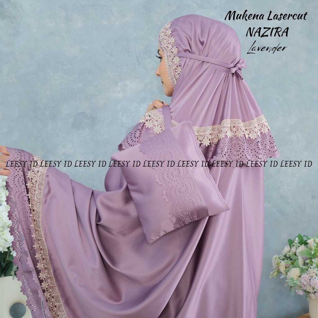 Jual Leesy Mukena Dewasa Laser Cut Nazira Series Shopee Indonesia 6595