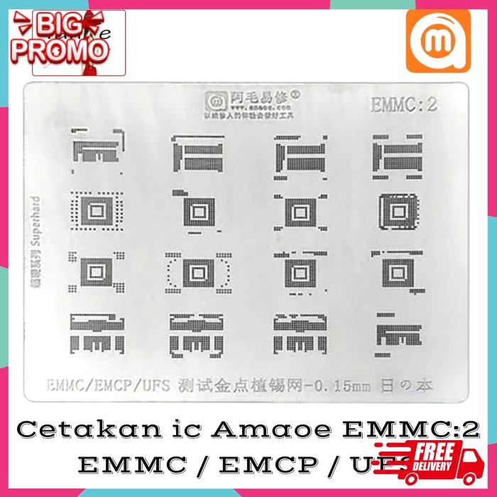 Jual Plat Cetakan Ic Bga Amaoe Emmc Emcp Ufs Original Emmc Bayar Di Tempat Shopee Indonesia