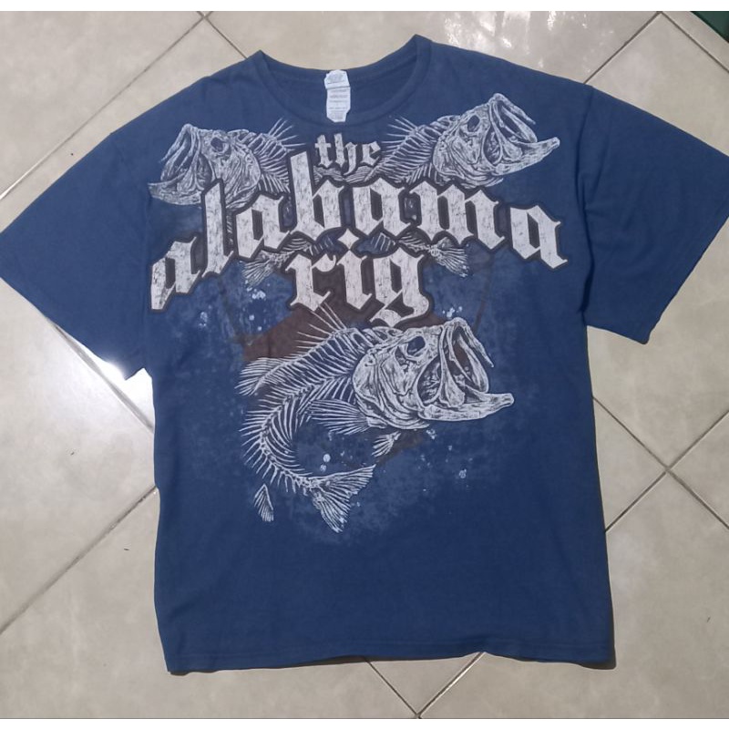 Jual The alabama rig tshirt fauna deltaproweight vintage | Shopee Indonesia