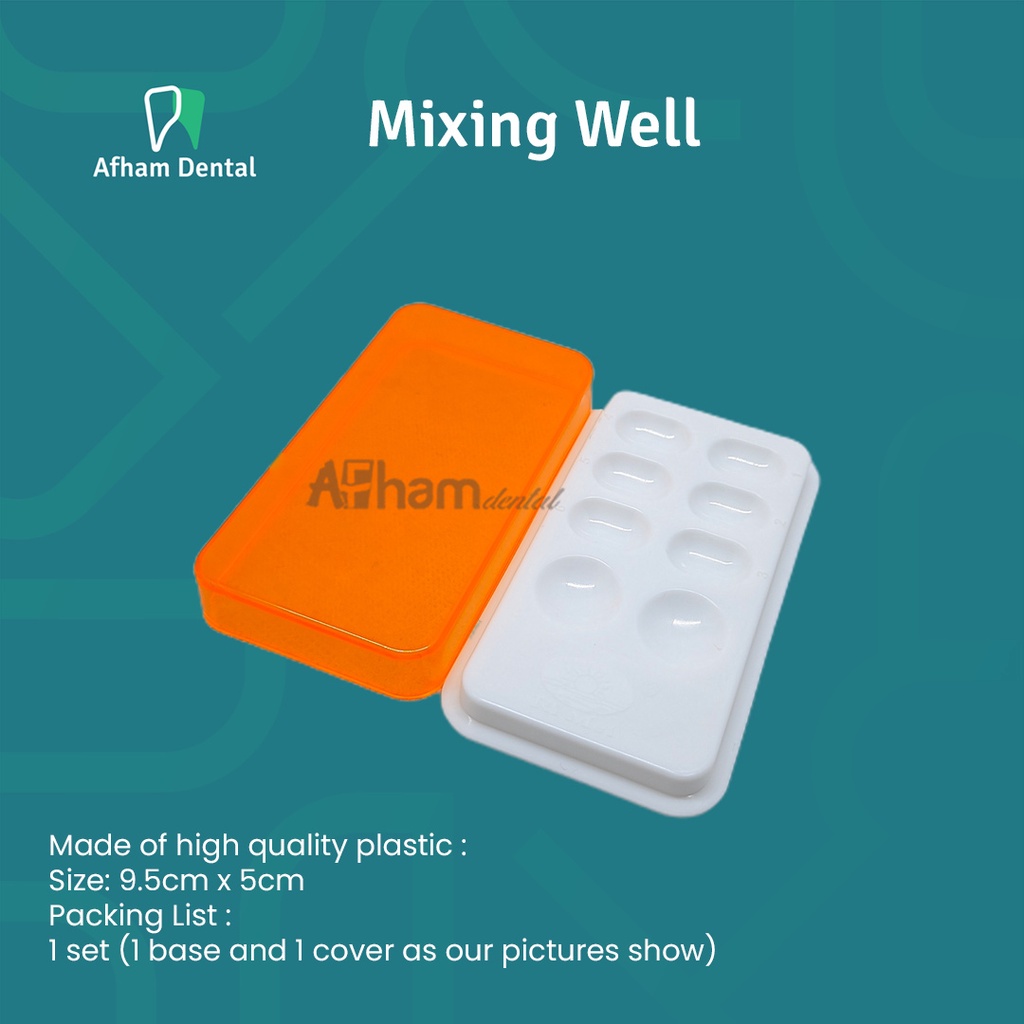 Jual Dental Mixing Well with Cover / Tempat etching bonding acrylic