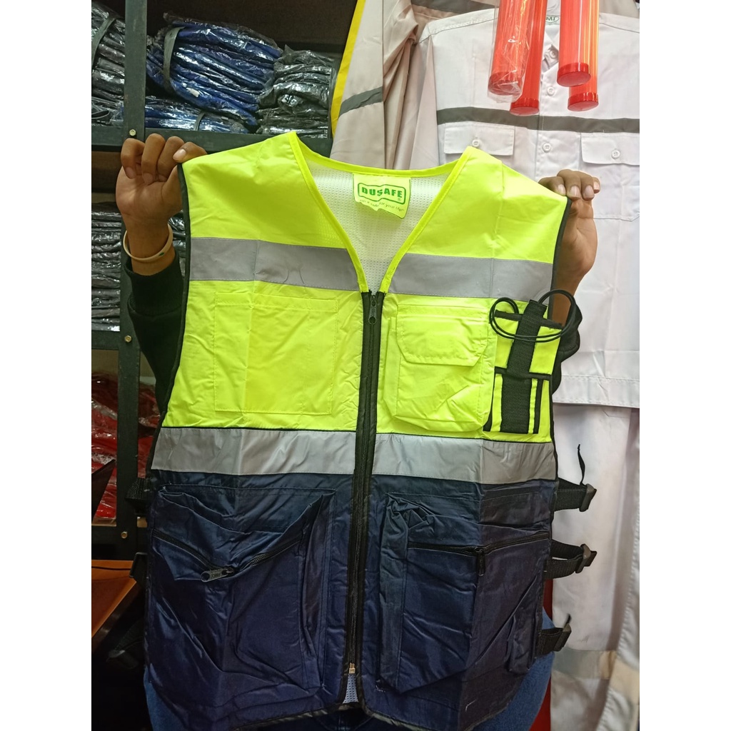 Jual ROMPI DUSAFE KOMBINASI / ROMPI KERJA/ROMPI PROYEK-SAFETY VEST ...