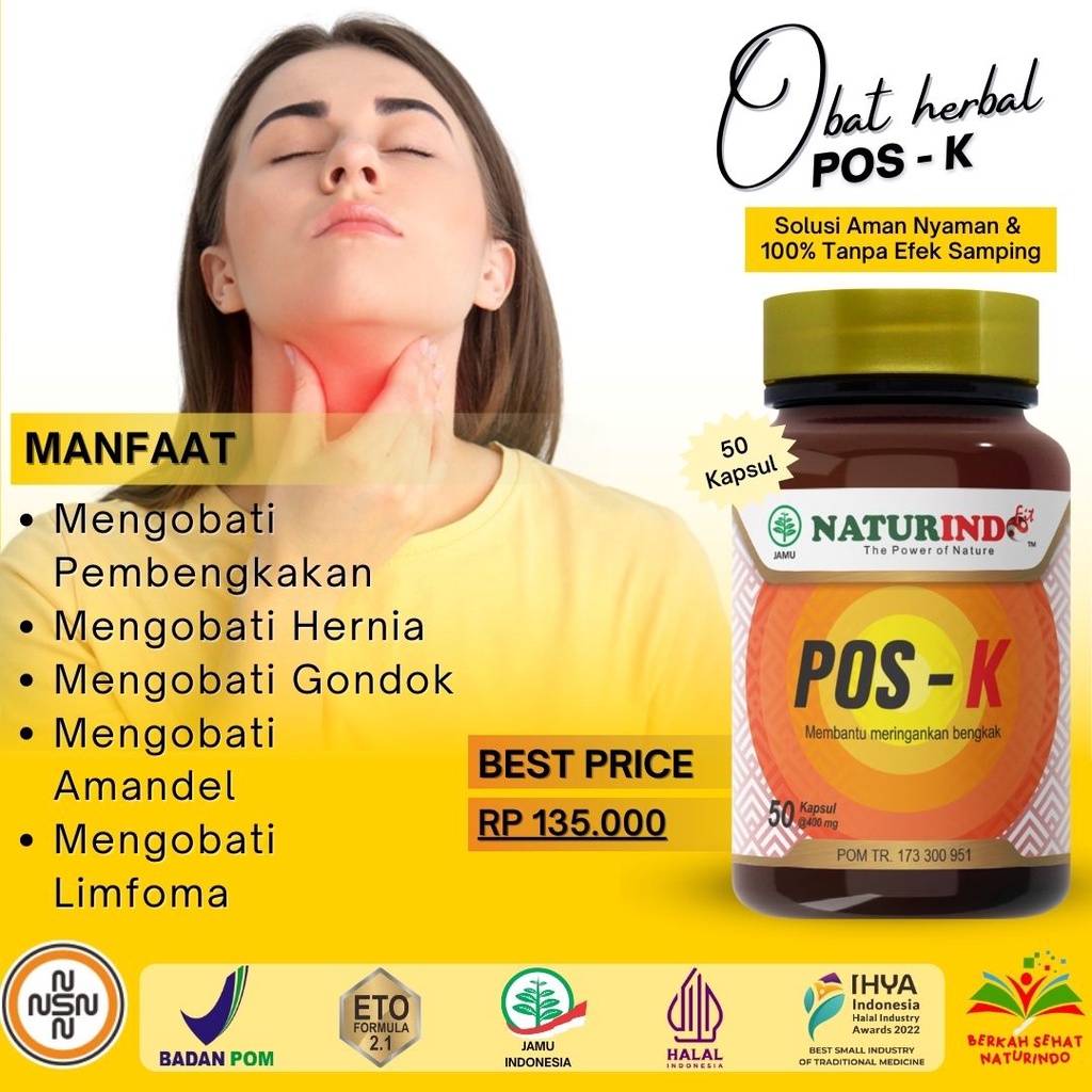 Jual Obat Gondok Hipertiroid Kelenjar Tiroid Benjolan Di Tubuh Amandel Herbal Pos K Naturindo