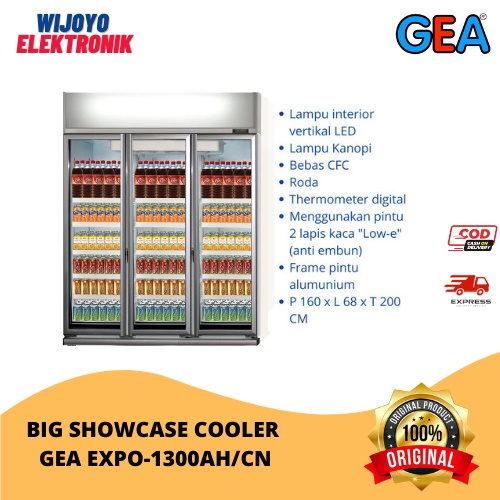 Jual Showcase Pintu Gea Expo Ah Cn Display Cooler Liter