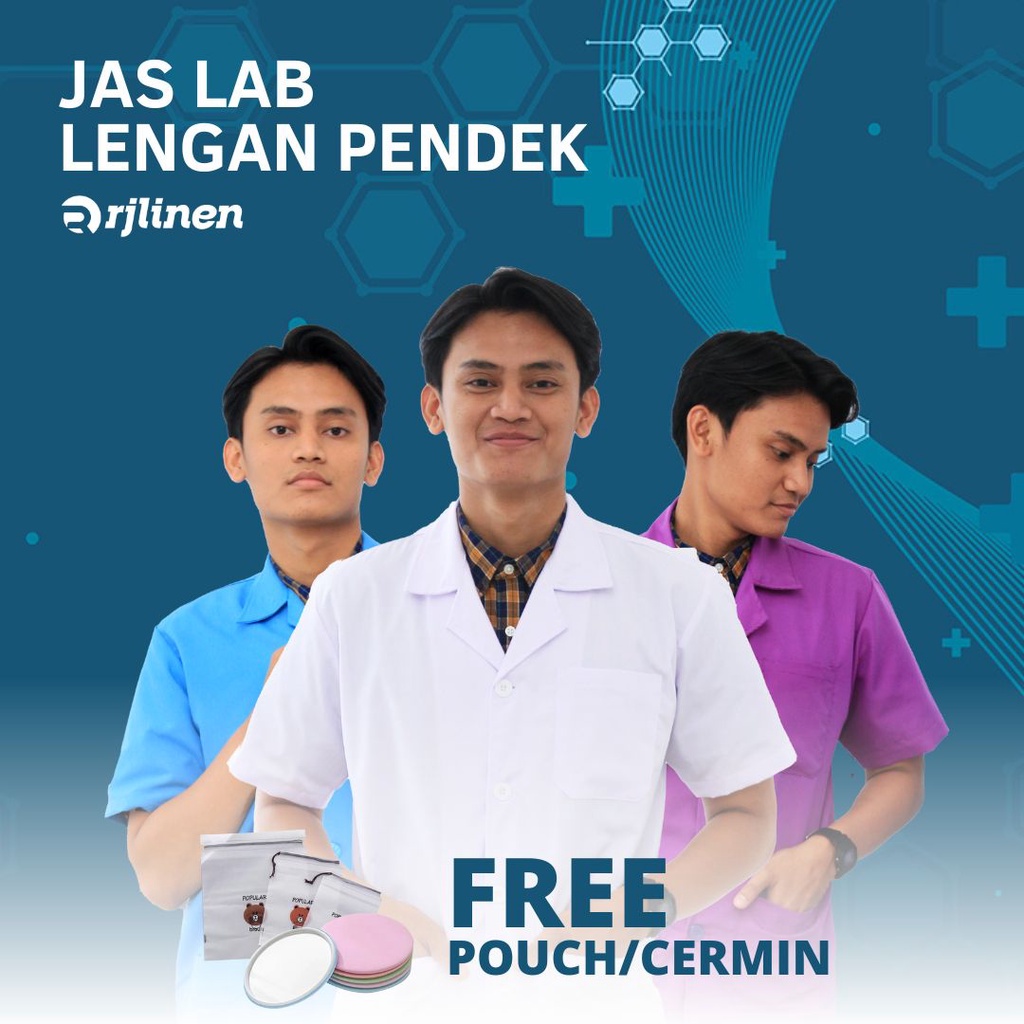 Jual Jas Laboratorium Jas Laboratorium Lengan Pendek Jas Praktek