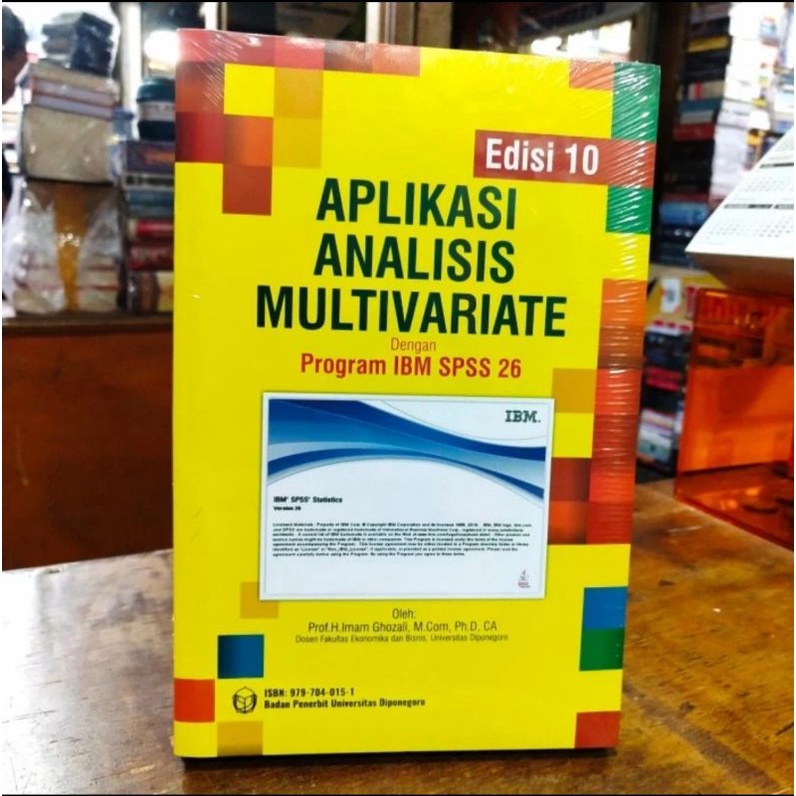 Jual Buku Aplikasi Analisis Multivariate Dengan Program Ibm Spss