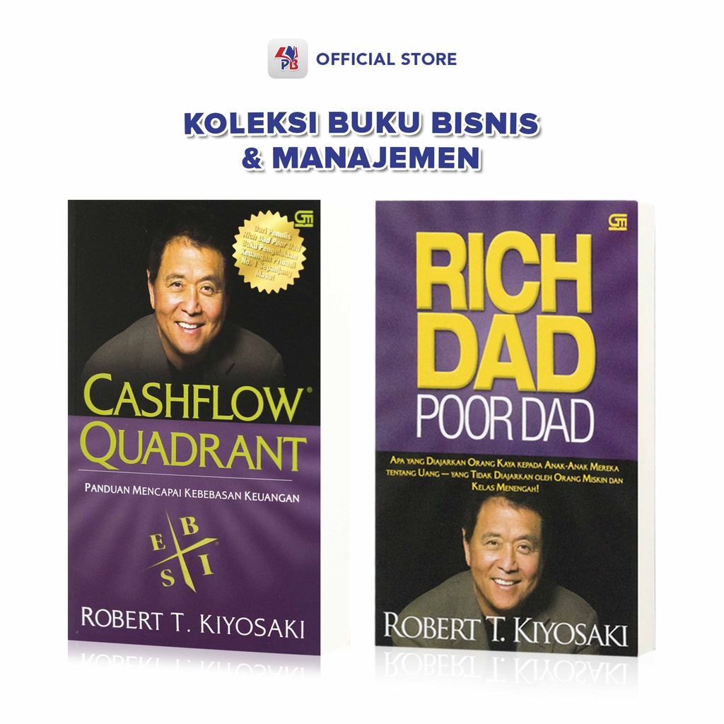 Jual Buku Rich Dad Poor Dad / Rich Dads Cashflow Quadrant ( Edisi ...