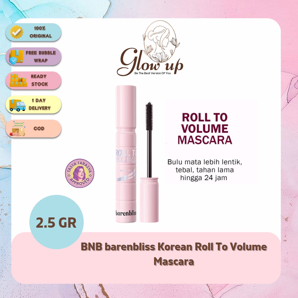 Jual BNB Barenbliss Korean Roll To Volume Mascara 「Long Lasting ...