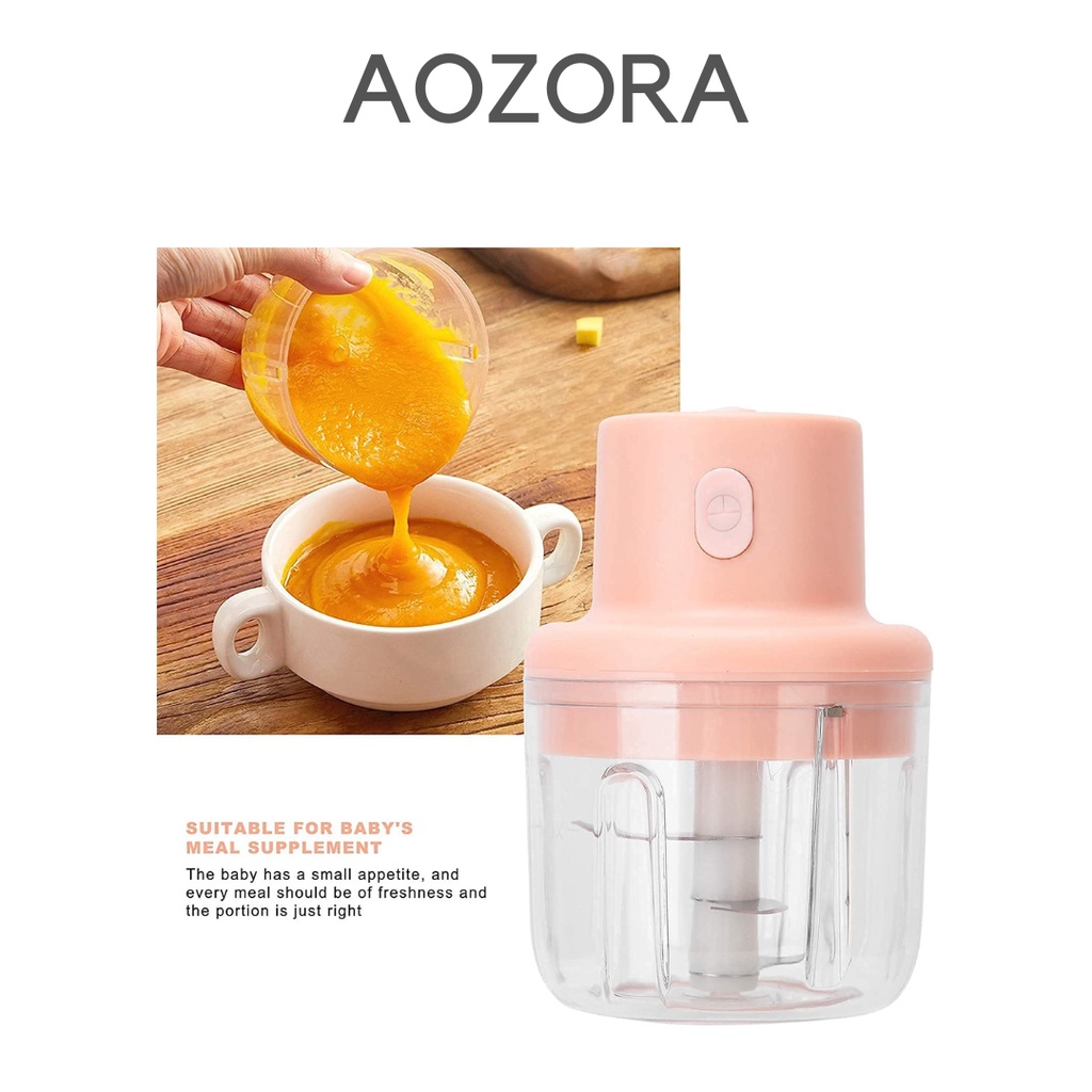 Jual [ Aozora ] Blender Chooper Blender Mini Portable [ 003 ] Shopee