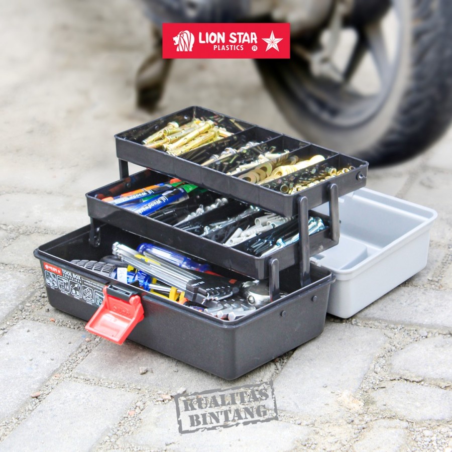 Jual Tool Box Toolbox Lion Star Kotak Perkakas Plastik Penyimpanan ...