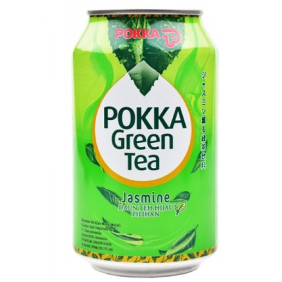 Jual Pokka Jasmine Green Tea Poka Green Tea Teh Hijau Kaleng Can Ml Shopee Indonesia