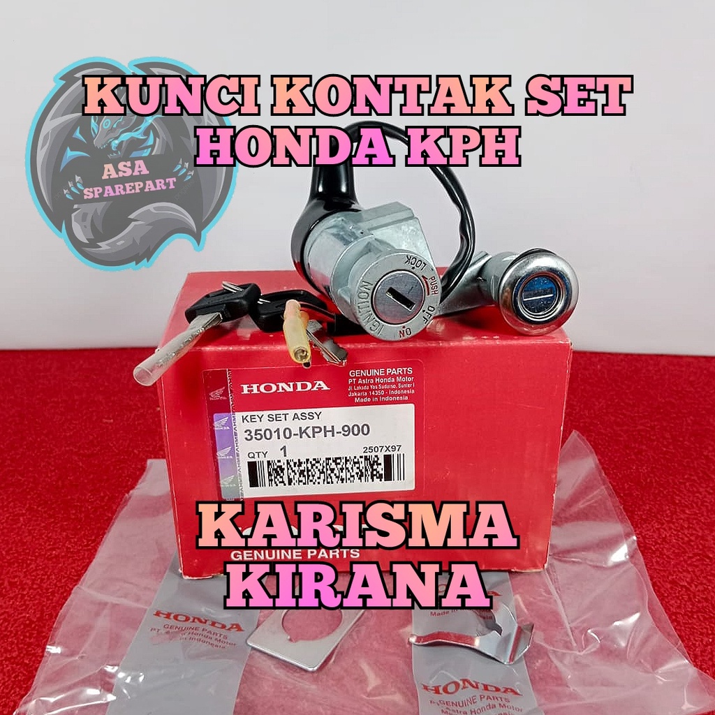 Jual Kunci Kontak Asli Original Honda Ahm Kph Karisma Kirana