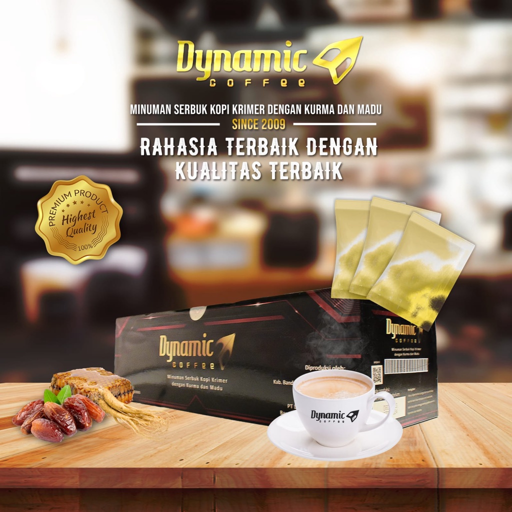Jual KOPI DYNAMIC TIDAK BERBAHAYA DAN AMAN DIKONSUMSI ISI 30 SACHET