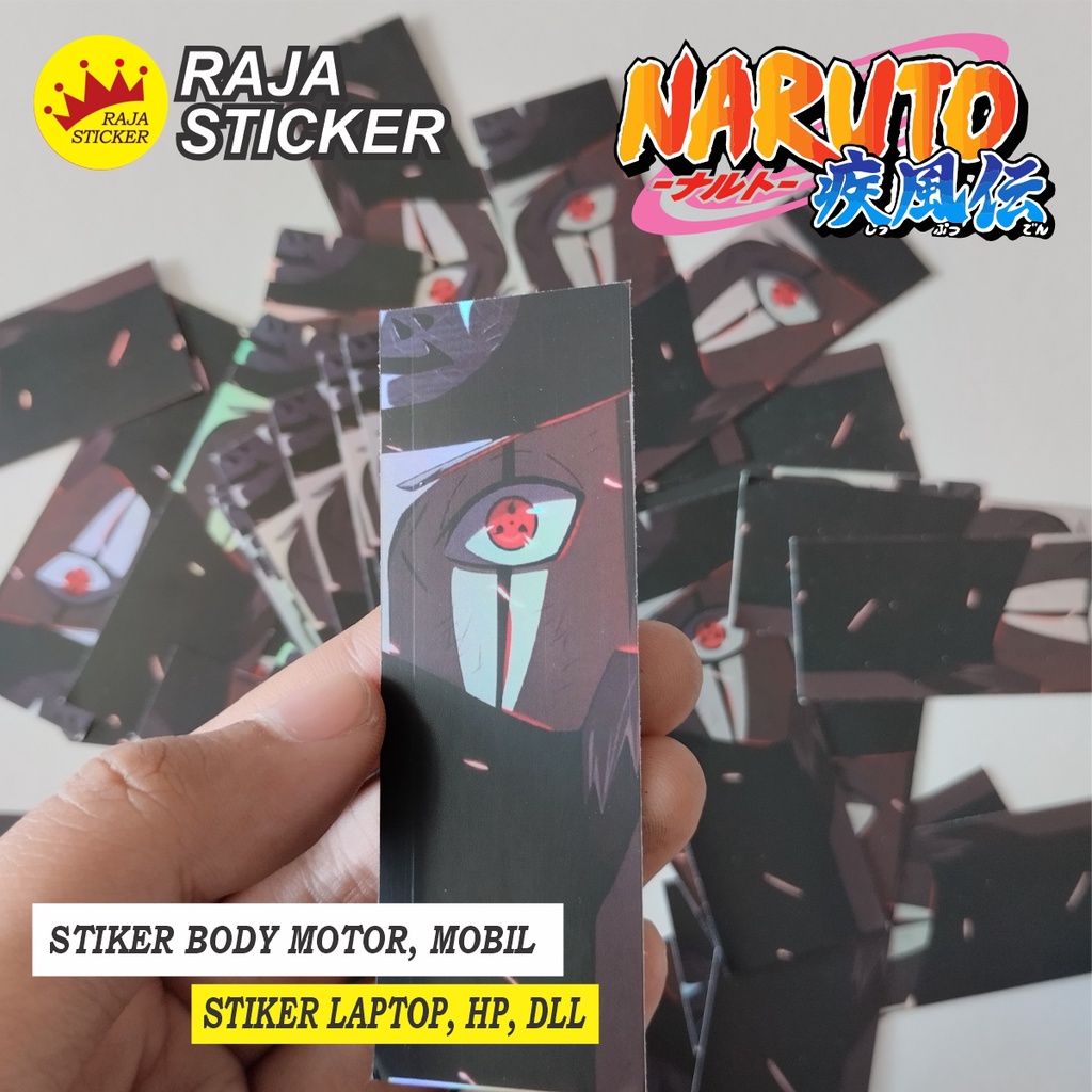 Jual Stiker sticker hologram anime - naruto - kakashi hatake | Shopee ...