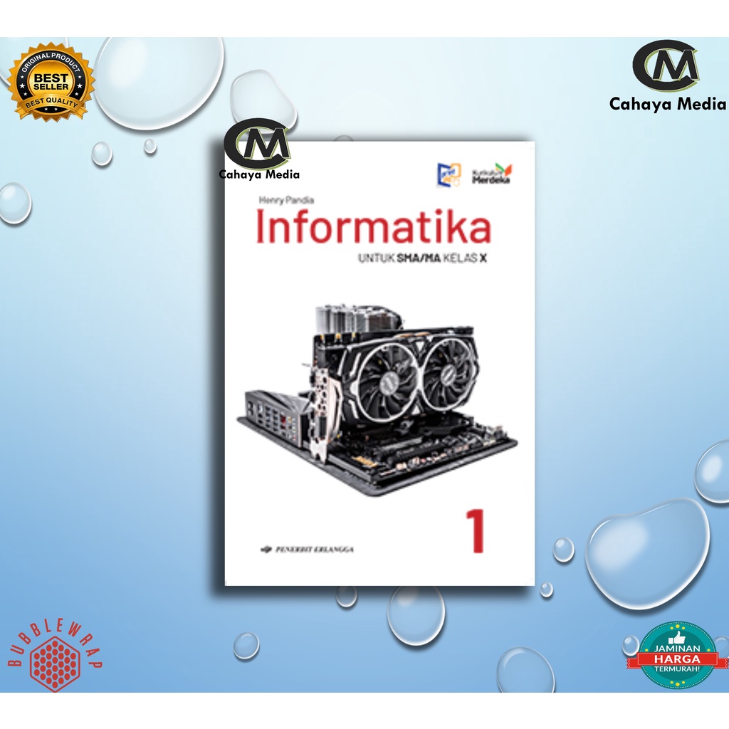 Jual BUKU INFORMATIKA KELAS 10 KURIKULUM MERDEKA ERLANGGA ORIGINAL ...