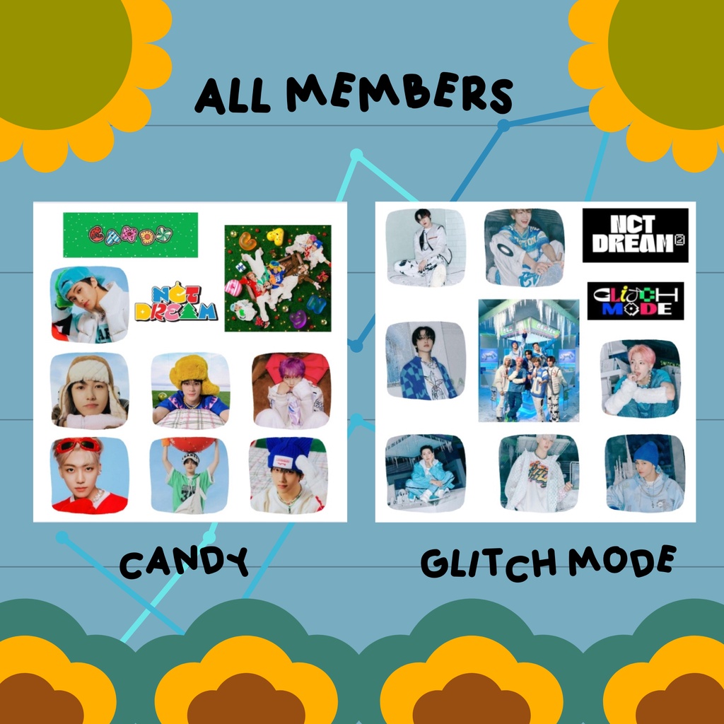 Jual Sticker|NCTSticker |NCT DREAM ALL MEMBERS OR ONE MEMBER|TREASURE ...